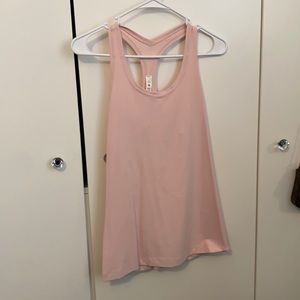 Lulu lemon pink tank top